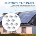 thumbnail image 6 of 12 X Aluminium Alloy Centre Clamp PV Solar Panels for All Frame Heights, Solar Panels Bracket for Solar Panels Roof, 6 of 6