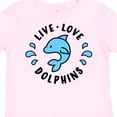 thumbnail image 4 of Inktastic Live Love Dolphins Boys or Girls Toddler T-Shirt, 4 of 5