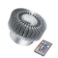 thumbnail image 2 of Toystoory Luz LED de aluminio para pared, montaje con tornillo, 3W, antioxidante, 120 grados, 85-265V, Cable de alimentación para dormitorio, KTV, Iluminación y accesorios RGB colorido Toystoory HA002886-08, 2 of 6