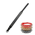 thumbnail image 5 of Spiked Pu Leather Dog Collar Soft Funny Mushrooms Rivet Spike Studded Puppy Adjustable Outdoor Dog Collars for Small Medium Large Dogs Cats, 5 of 7