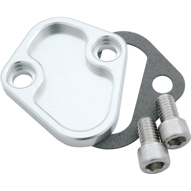 Allstar Performance ALL40304 Clear Fuel Pump Block-Off Plate for BB Chevy 