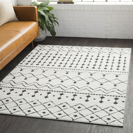 Surya Carpet Inc Salcedo Bohemian Global White Area Rug 6 7 Surya Carpet Inc Salcedo Bohemian Global White Area Rug 6 7