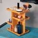 thumbnail image 5 of Organizador de maquillaje RoyalHouse Bamboo 30 cm giratorio 360°, 5 of 6