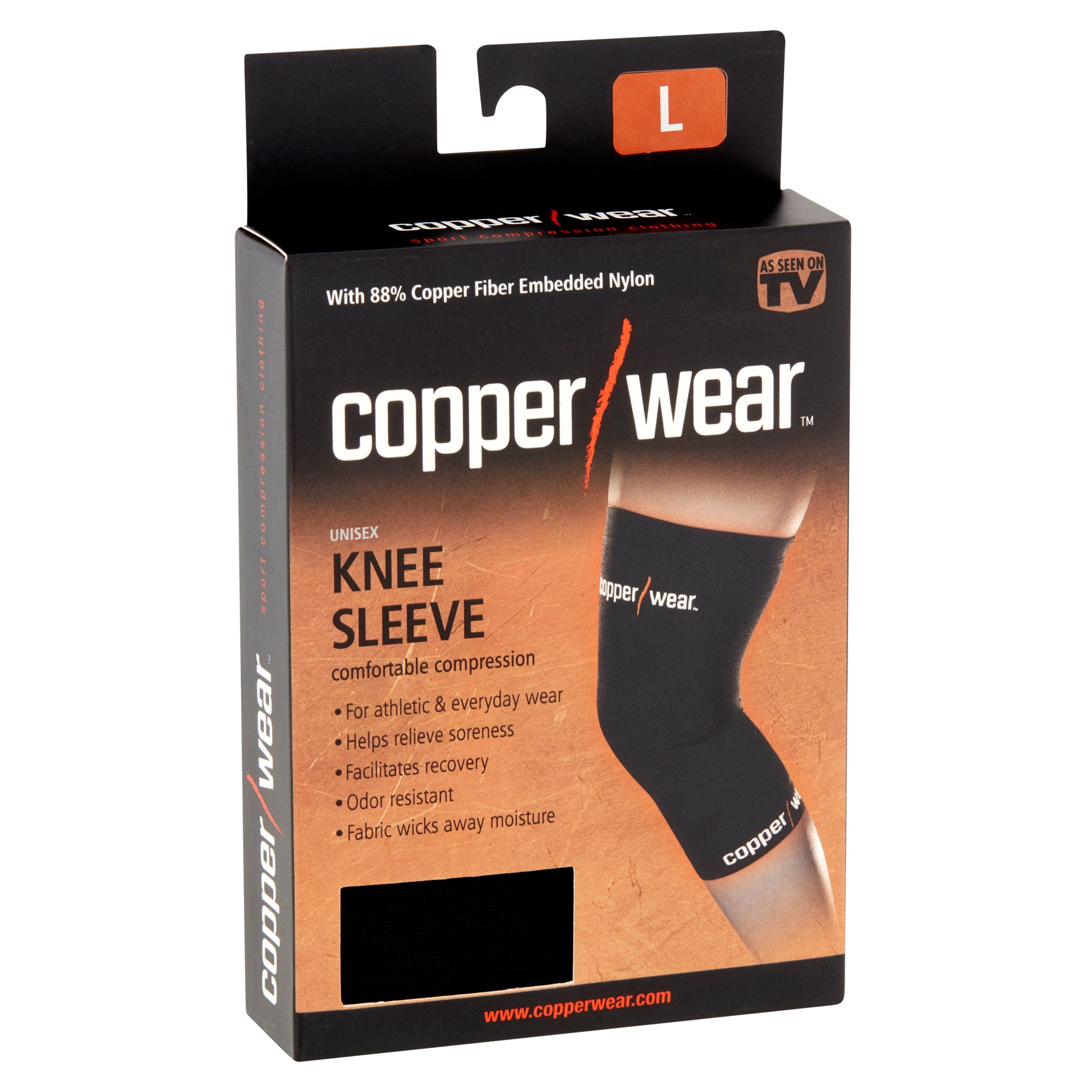 Copper Wear Unisex Large Knee Sleeve