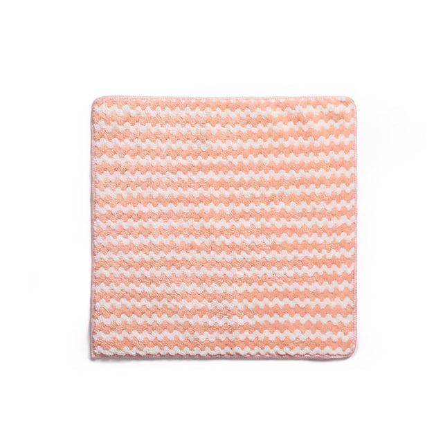 Paños de Lavavajillas Gruesos para Cocina 5Pc, Limpieza Del Hogar, Desgrasado de Cocina, Paño Perezoso Del Hogar, Absorción de Agua