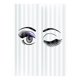 thumbnail image 2 of Cortinas de de personalidad Cortina de ventana con aismiento térmico hermoso patrón de ojos de impresión para habitación de los niñ 150x166cm Baoblaze Cortina decorativa para el hogar, 2 of 8