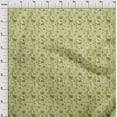 thumbnail image 4 of oneOone Cotton Poplin Olive Green Fabric Asian Japanese Floral Fabric For Sewing Printed Craft Fabric By The Yard 56 Inch Wide, 4 of 4