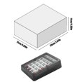 thumbnail image 4 of Teclado de 21 teclas Teclado RGB intercambiable en caliente para contabilidad financiera (negro), 4 of 6
