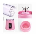 thumbnail image 3 of Licuadora personal portátil, licuadora, rosa, 3 of 3