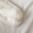 thumbnail image 3 of harmtty Women Mid-calf Socks Warm Comfortable Socks 1 Pair Women Winter Socks Thick Plush Warm Solid Color Elastic Anti-slip Cozy Absorb Sweat Anti-shrink White, 3 of 7