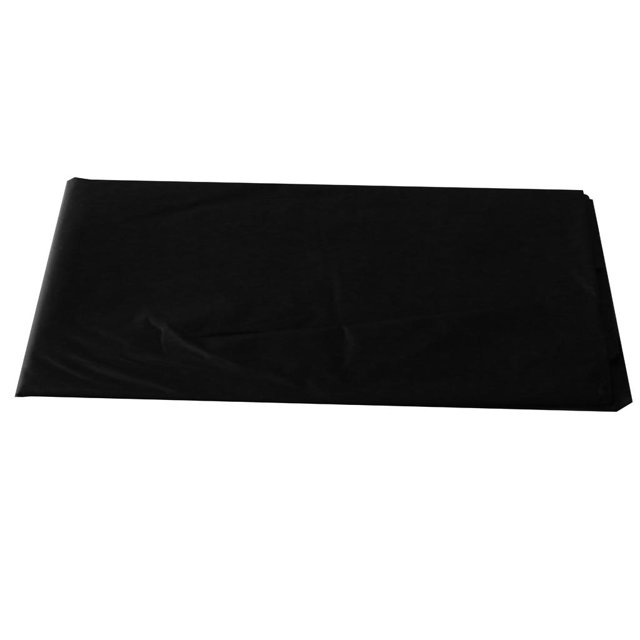 Funda Cubierta De Mantel Rectangular para Banquete Boda Fiesta Negro Sunnimix 137 x 274 cm