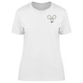 thumbnail image 1 of Cartoon Mouse With Glasses Tee Women's -Image by Shutterstock, 1 of 2
