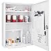 thumbnail image 3 of winbest Large Wall Mount Steel Key Lock Medical Medicine Cabinet, 3 of 4