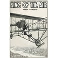 thumbnail image 2 of Unknown 17x24 Black Ornate Wood Framed with Double Matting Museum Art Print Titled - King of the Air, 2 of 4