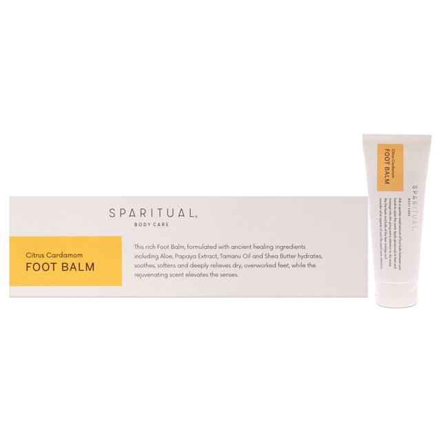 Slow Beauty Foot Balm - Citrus Cardamom by SpaRitual for Women - 3.4 oz Balm SpaRitual SpaRitual