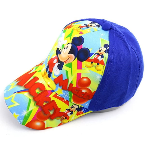 Gorra de béisbol de Frozen para niños, gorro de malla de dibujos animados de Disney, Anna, Elsa, Spiderman, Mickey, Minnie Mouse, Cosplay, Hip-hop, ajustable, regalo Fivean unisex