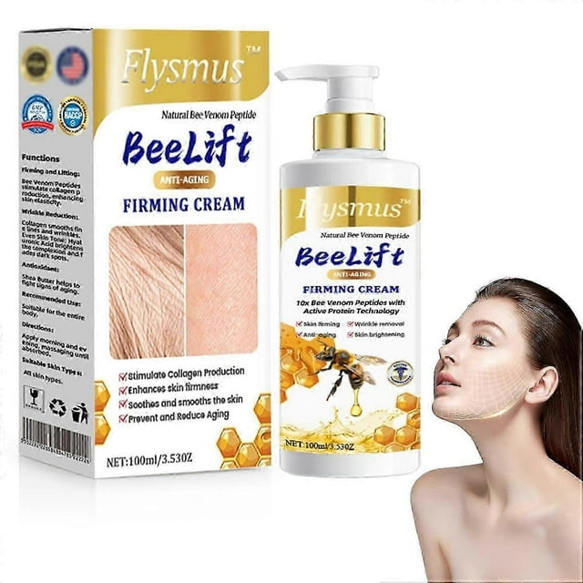 Anti-Aging Firming Cream, Professional Bee Venom Skin Firming Wrinkle Reducing Cream, Skin Firming Rejuvenating Cream, Restore Skin Elasticity for All