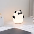 thumbnail image 5 of Luz de Panda, LáMpara de Animal TáCtil Blanda y Regulable, Luz LED de Silicona de Alimenticio de 3 Niveles para DecoracióN de Dormitorio, 5 of 5
