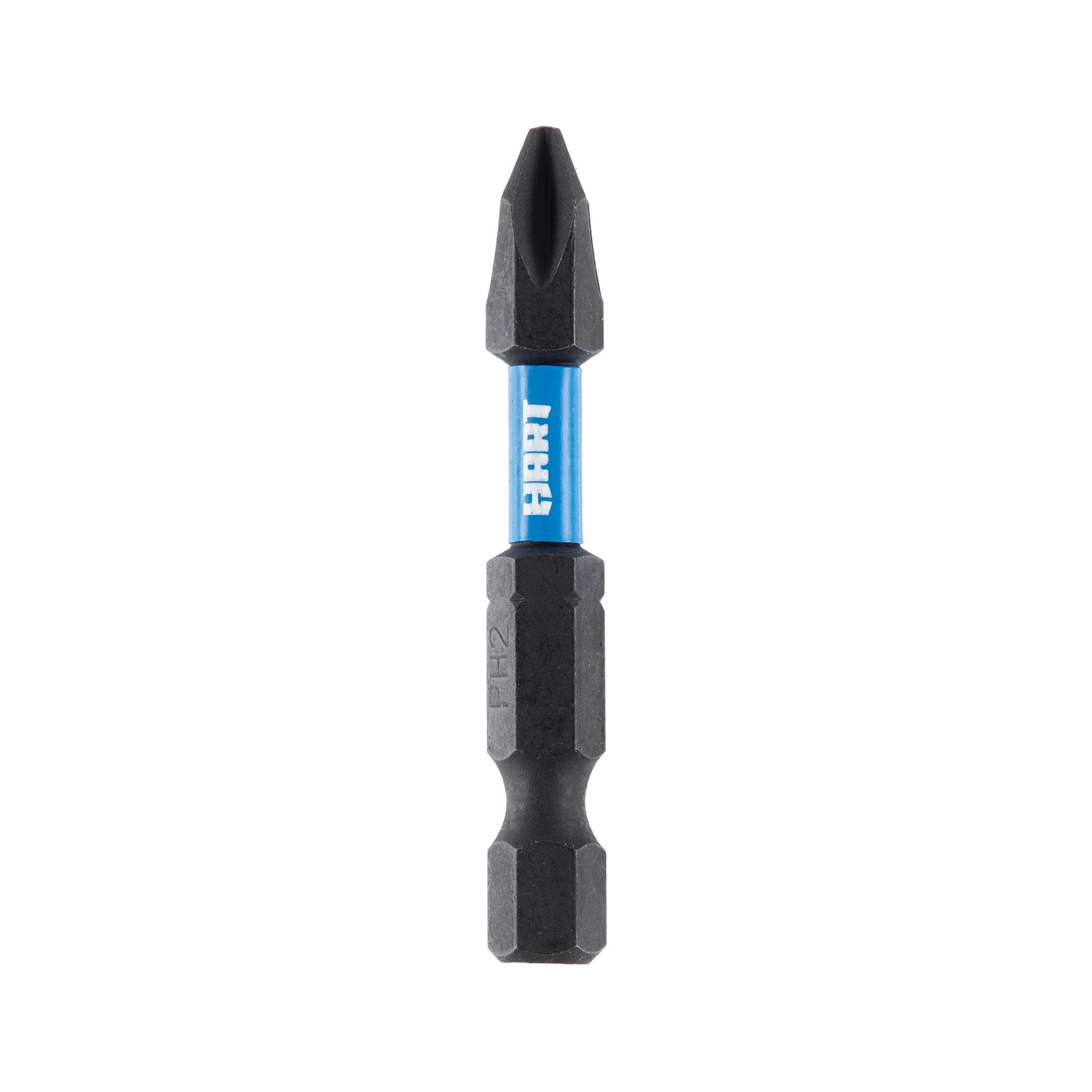 (2 pack) HART 2-Piece 2-inch Impact Drive Bit Set (PH2)