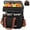 black, variant on Insulated Lunch Bag & Lunch Box for Men - Double Deck Reusable Lunch Bag for Women Tote Cooler Bag Leakproof Soft Expandable - Large Lunchbox for Work/Adult/Picnic/Outdoor (Gray-15L)