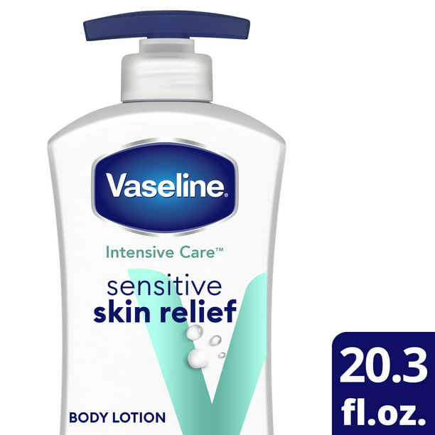 Weekendtas Seizoen Evaluatie Vaseline Intensive Care Sensitive Skin Relief Body Lotion with Colloidal  Oatmeal 20.3 fl oz - Walmart.com