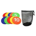 thumbnail image 3 of Almencla 10 Pcs Marqueurs de Sol Numérotés avec Sac de Rangement pour Terrain de Basketball, 3 of 8