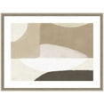 thumbnail image 4 of Kate and Laurel Framed Wall Art Print Abstract Neutral by Gabrielly Guedes, 42 x 32, Castellan Silver Frame, Modern Contemporary, Abstract Art for Wall Decor, 4 of 8