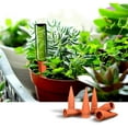 thumbnail image 1 of Arroseur Automatique en Argile de Terracotta, Dispositif d'Auto-arrosage avec Design à Goutte Lente pour des Racines Saines (6 Pcs), 1 of 5