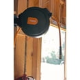 thumbnail image 5 of Freeman P1465CHR 1/4" x 65' Compact Retractable Air Hose Reel with Fittings Spring Loaded Compressed Air Hose with Auto-Guide Rewind & 180° Swivel Mount, Black, Orange, 5 of 5
