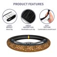thumbnail image 6 of XMXY Car Steering Wheel Cover, Funny Chocolate Delicious Cake Non-Slip Jeep Truck Universal Elastic Steering Wheel Protector 15 inch, 6 of 8