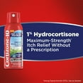 thumbnail image 5 of Cortizone 10 Maximum Strength Itch Relief Cooling Spray, Hydrocortisone 1% & Soothing Aloe, Fast-Acting, No-Mess Anti-Itch Spray for Bug Bites, Rash, Eczema, Psoriasis, Poison Ivy & More, 2.7 oz., 5 of 12
