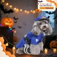 thumbnail image 4 of GASTROPOD Dog Halloween Costumes,Whimsical Halloween Costumes for Dogs,Polyester Police Set Large Dog Halloween Costumes,Style4,XL, 4 of 7