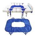 thumbnail image 1 of Positioning Bed Pad With Handles Washable Draw Sheets For Hospital Bed Ridden Patient Clothes Waterproof Glide Sheets For Patients Moving Pad For Lifting Transfer Sheet, 1 of 8