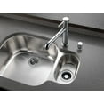 thumbnail image 3 of Delta Kitchen Disposal and Flange Stopper, Arctic Stainless, 3 of 7