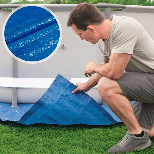 10 Size of Swimming Pool Cover for Garden Outdoor Paddling Inflatable Family Pools Walmart