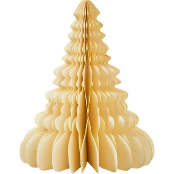 1pc Honeycomb Paper Christmas Tree Reusable Christmas Decorations Table Home Decor Tree Christmas Tree Ornaments Folding DIY Christmas Tree Pendant