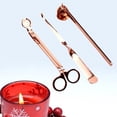 thumbnail image 5 of Candle Candle Accessory Set Cutter Tools Snuffer Dipper Hook Candlewick for Candle Making Candle Lovers Gift - Rose, 5 of 8
