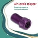 thumbnail image 3 of Sonducket Paquete de 5 adaptadores de válvula Conveniente para llevar Material premium de gran calidad Presta Cap Tube Pump Tool Presta a Type3 NO3, 3 of 6