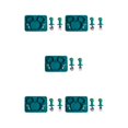 thumbnail image 2 of Transemion Easy To Clean Baby Silicone Tableware Set For Promoting Healthy Eating Habits Made With Silicone dark green 2 5Set, 2 of 6
