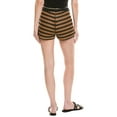 thumbnail image 4 of STAUD womens  Samara Crochet Short, xs, Brown, 4 of 5