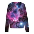 thumbnail image 2 of SHE IS My Orders Placed Shirts for Women Long Sleeve Cotton Loose Workout Tops for Women Long Sleeve Mesh Long Sleeve Shirts for Women Plus Size 3x Womens Tunic Tops 3/4 Sleeve Cotton, 2 of 3