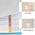 thumbnail image 4 of 4 Pcs Grande Affiche de Tableau de Multiplication pour Enfants Tableau Éducatif pour Mathématiques Cartes Flash d'Addition et de Soustraction, 4 of 9