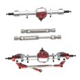 thumbnail image 5 of RC Front Rear Axles 1/12 Scale Metal Drive Shafts Complete Upgrade Set for MN82 LC79 RC Crawler Car, 5 of 9