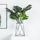 thumbnail image 4 of Triangle black trumpet Maceta para flores suculentas de hierro, redonda/triangular, geométrica de estilo nórdico, Cactus, 4 of 5
