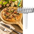 VOYOAO Pizza Dough Docker, Dough Roller with Stainless Steel Spikes