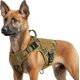 thumbnail image 3 of Arnés táctico para perros grandes, arnés para perros resistente con asa, chaleco para perros sin tirones, chaleco para perros de raza grande, arnés militar ajustable para perros para entrenar, cazar,, 3 of 5