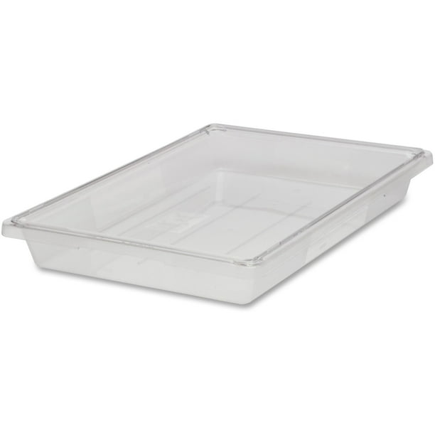 Rubbermaid Commercial 2Gal Clear Food/Tote Box