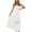 White, variant on QIPOPIQ Womens Summer Strapless Long Maxi Dress Bandeau Guipure Lace Insert Ruffle Hem Floral Beach Tube Dress