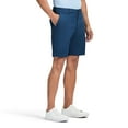 thumbnail image 3 of Men's IZOD Saltwater 9.5-Inch Flat Front Chino Short Color: Cinder Block Size: 32, 3 of 4