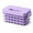 Lilac, variant on Press-Release Ice Cube Tray with Lid – Food-Grade Easy-Release Ice Maker for Frozen Drinks, Hygienic Storage, Multi-Color Kitchen Accessory